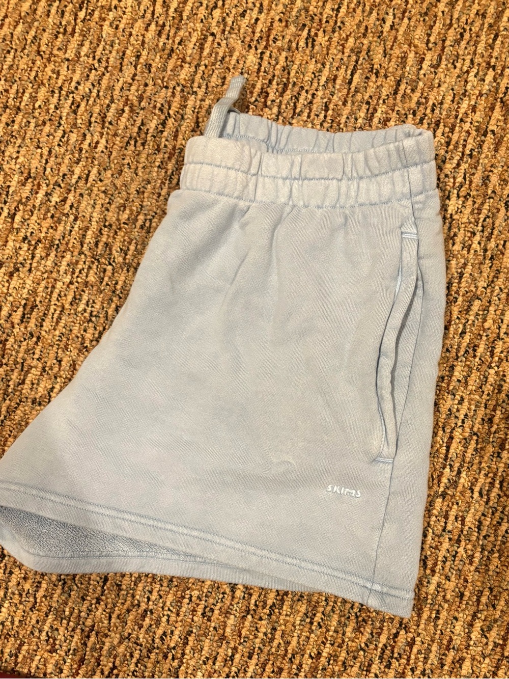 SKIMS Light Blue Athletic Shorts